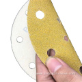 gold alumina sanding discs 150mm for auto mobile